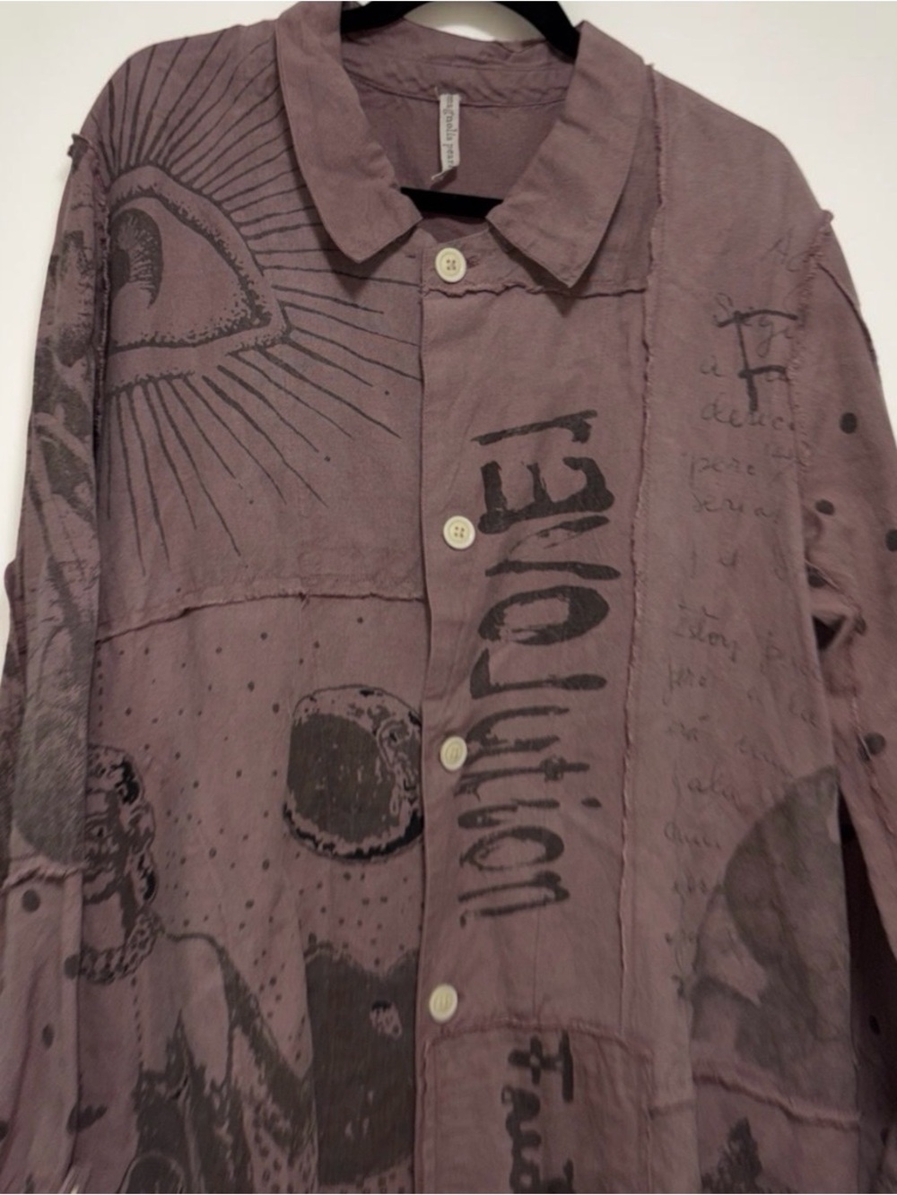 Magnolia Pearl Frida collection wells painters smock coat jacket - Picture 12 of 13
